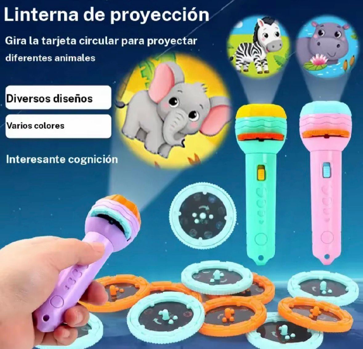Linterna educativa para niños